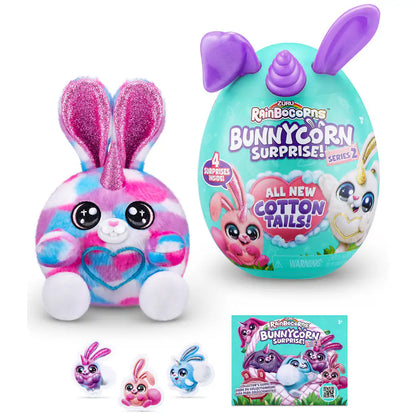 Rainbocorns Bunnycorn Surprise S2 Plush Mini PDQ