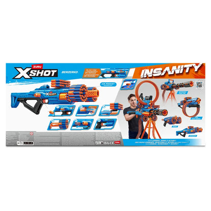 ZURU X-Shot Insanity Berzerko S1 Dart Blaster (6Pcs)