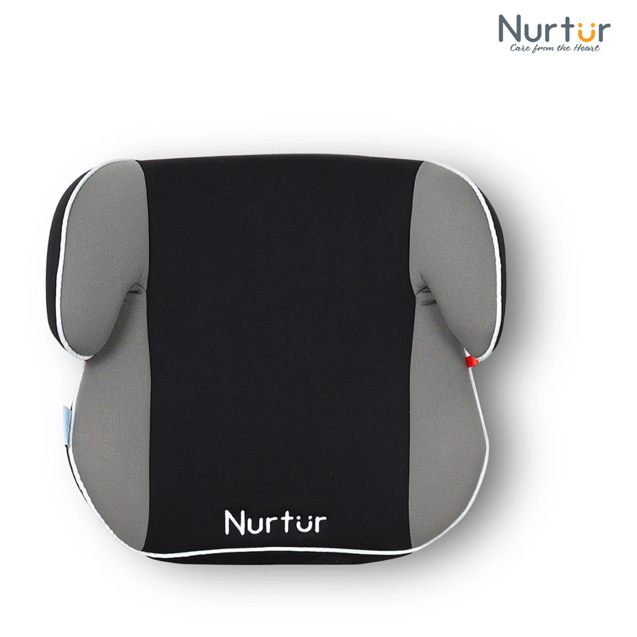Nurtur Nova Kids Booster Car Seat with Easy Installation (Grey)