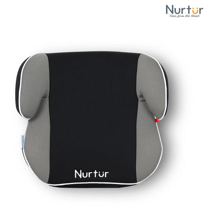 Nurtur Nova Kids Booster Car Seat with Easy Installation (Grey)