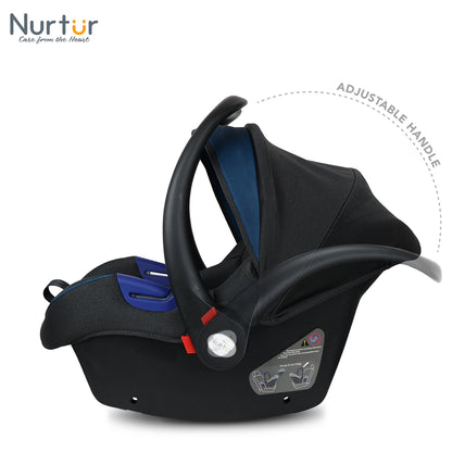 Nurtur Nemo Baby Carrier with Adjustable Canopy & Handle (Blue)