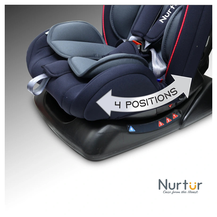 Nurtur Baby Car Seat (Black /Grey)