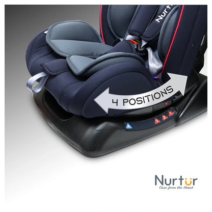Nurtur Baby Car Seat (Black /Grey)