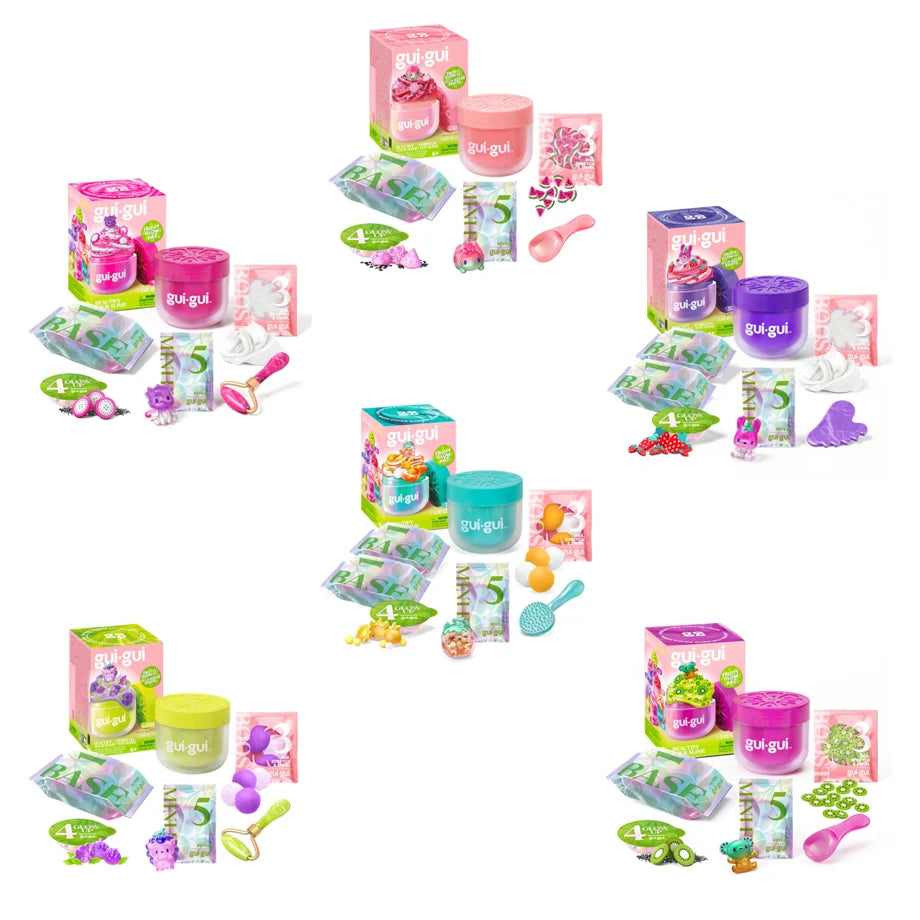 Moose GuiGui Slime Single Pack 7PC CDU (Season 2)