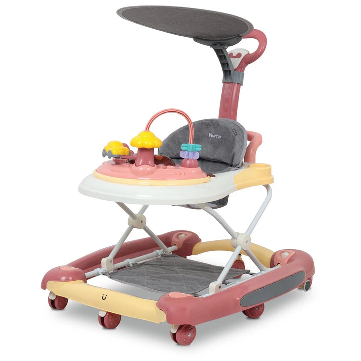 Nurtur Multifunction Baby Walker (Pink)
