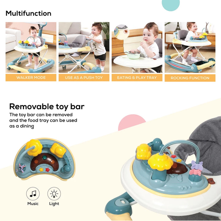 Nurtur Multifunction Baby Walker (Green)