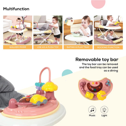 Nurtur Multifunction Baby Walker (Pink)