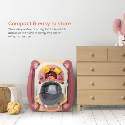 Nurtur Multifunction Baby Walker (Pink)
