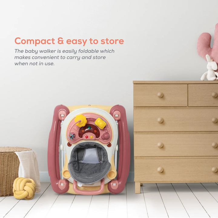 Nurtur Multifunction Baby Walker (Pink)