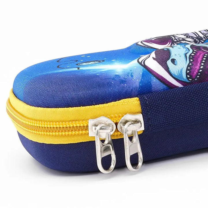 Bonfino Astronaut Theme Pencil Case (Blue)