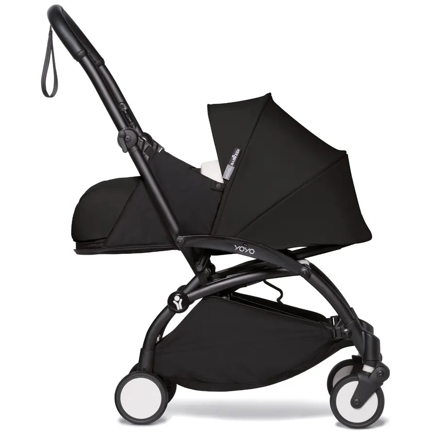 Babyzen YOYO² 0+ Stroller - Black Frame with Newborn Pack 0+