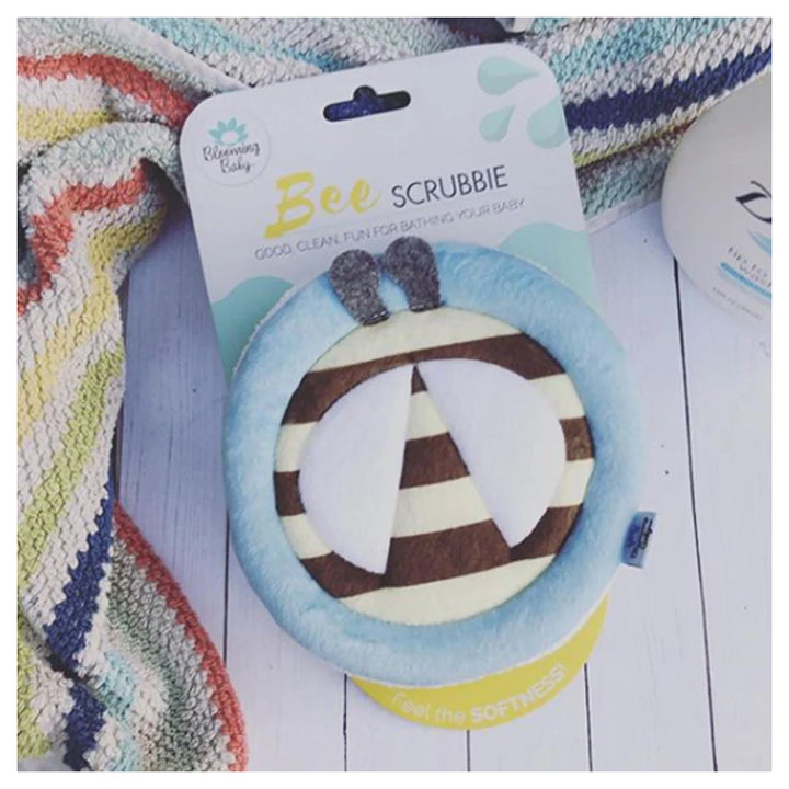 Blooming Bath Scrubbie Bee