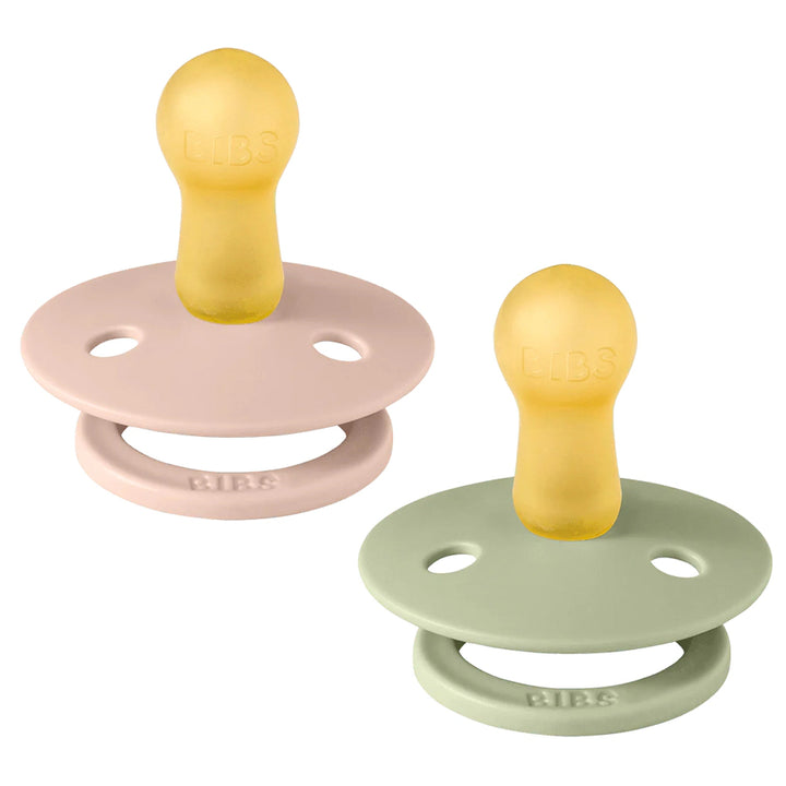 Bibs Colour Latex S2 Pacifier Pack of 2 (Sage Blush)