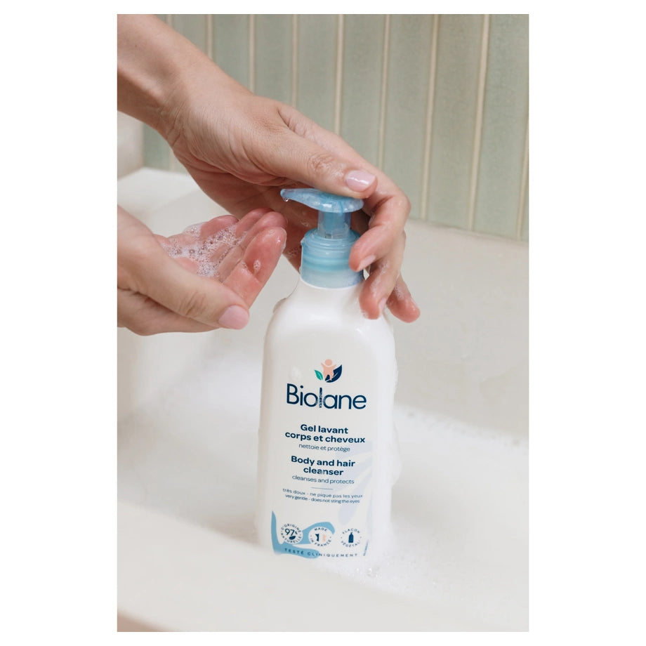 Biolane Body And Hair Cleanser (350 Ml)