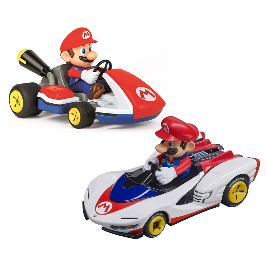 Carrera Pull & Speed Mario Kart Special Cars & R/C Mario Race Kart with Sound