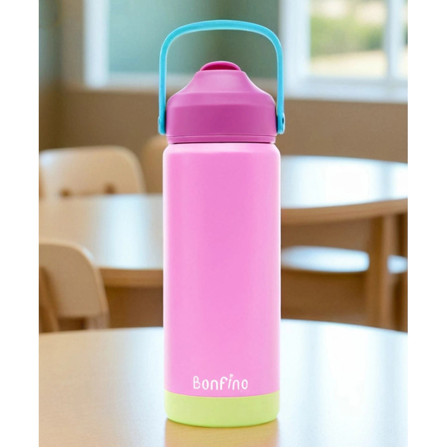 Bonfino Insulated Stainless Steel Water Bottle 500ml (Pink)