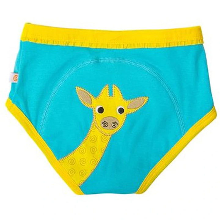 Zoocchini 3 Piece Organic Potty Training Pants 2T/3T Girls (Zoo Friends)