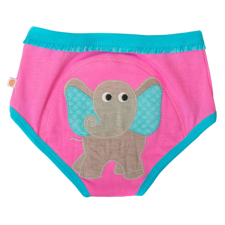 Zoocchini 3 Piece Organic Potty Training Pants 2T/3T Girls (Zoo Friends)