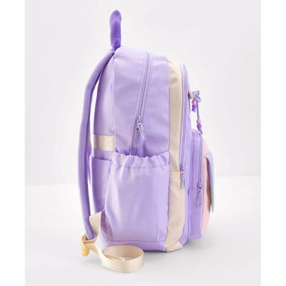 Bonfino School Bag Spacious Compartments 19"(Purple)