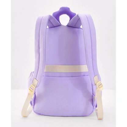 Bonfino School Bag Spacious Compartments 19"(Purple)