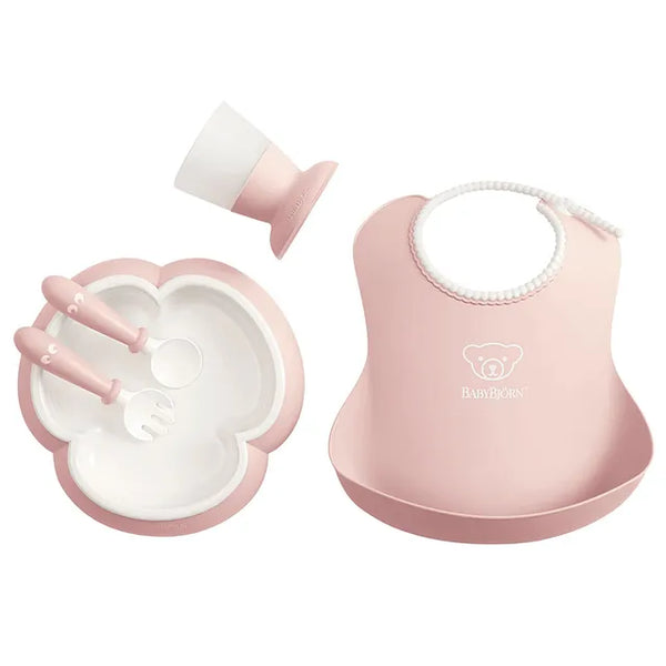 Babybjorn Baby Dinner Set (Powder Pink)