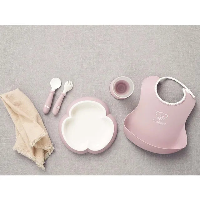 Babybjorn Baby Dinner Set (Powder Pink)