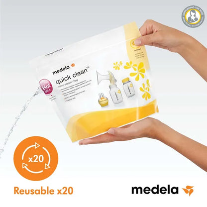 Medela Quick Clean Microwave Bags (5pcs)
