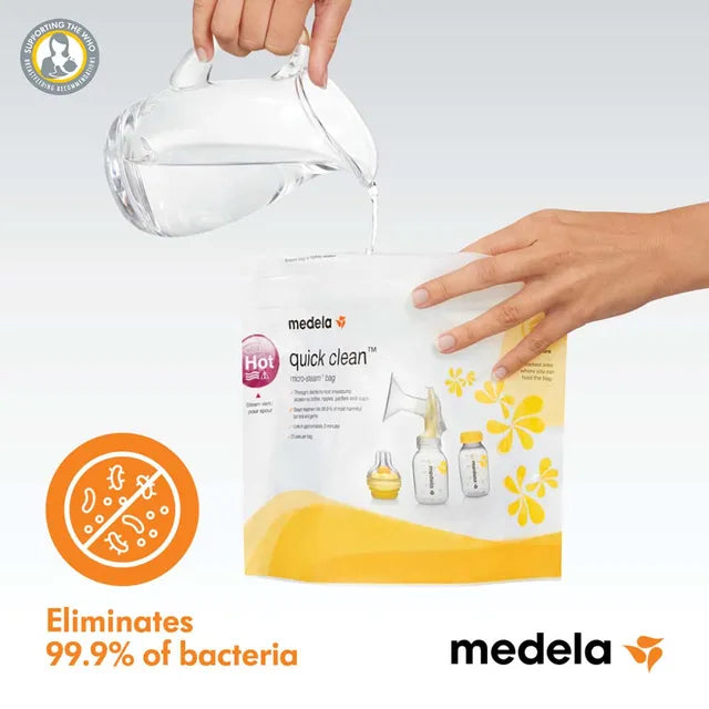 Medela Quick Clean Microwave Bags (5pcs)
