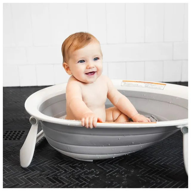Boon - Naked Collapsible Baby Bathtub (Grey)