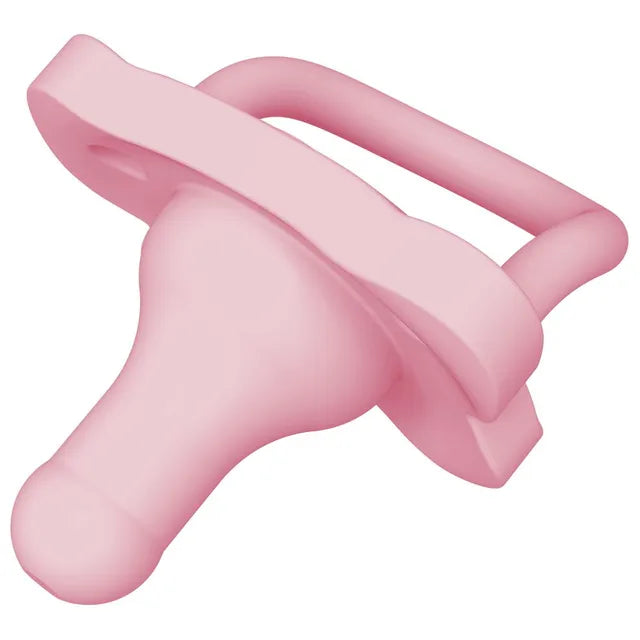 Dr. Browns HappyPaci Silicone One-Piece Soother, 0-6m, Pink and Green (Pack of 2)