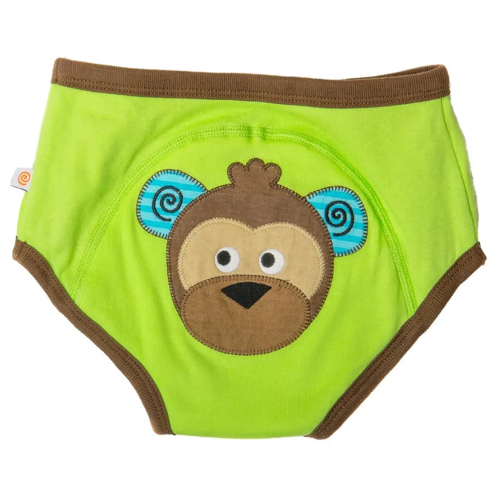 Zoocchini 3 Piece Organic Potty Training Pants Set 2T/3T Boys (Safari Friends)
