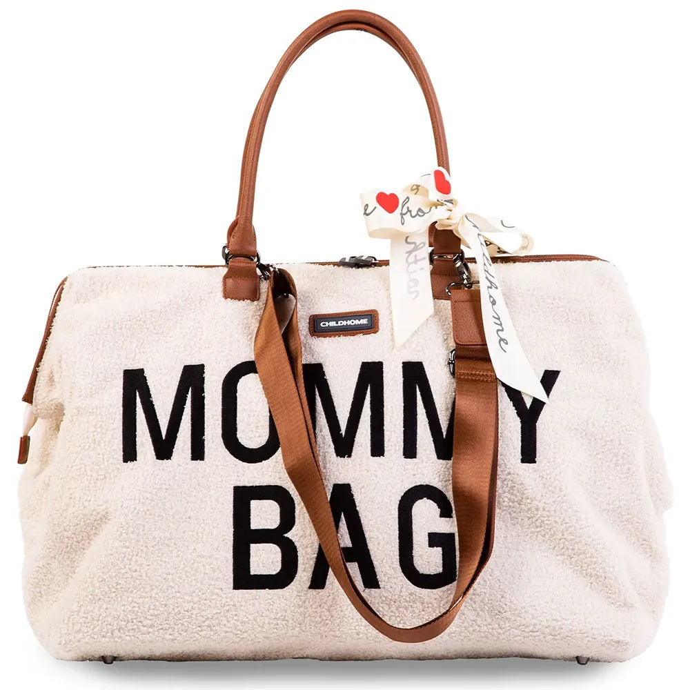 Childhome Mommy Bag Big (Teddy Off-White)