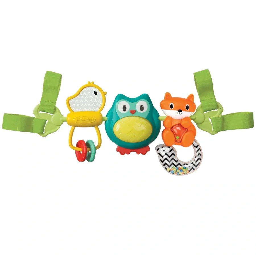 Infantino Spin & Sing Travel Bar Activity Toy
