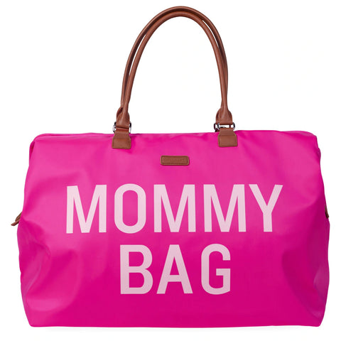 Childhome Mommy Bag Big Pop Pink Stylish Diaper Bag Halamama