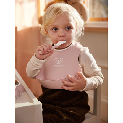 BabyBjörn Baby Bib (Powder Pink)