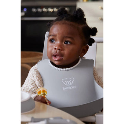 BabyBjörn Baby Bib (Powder Blue)