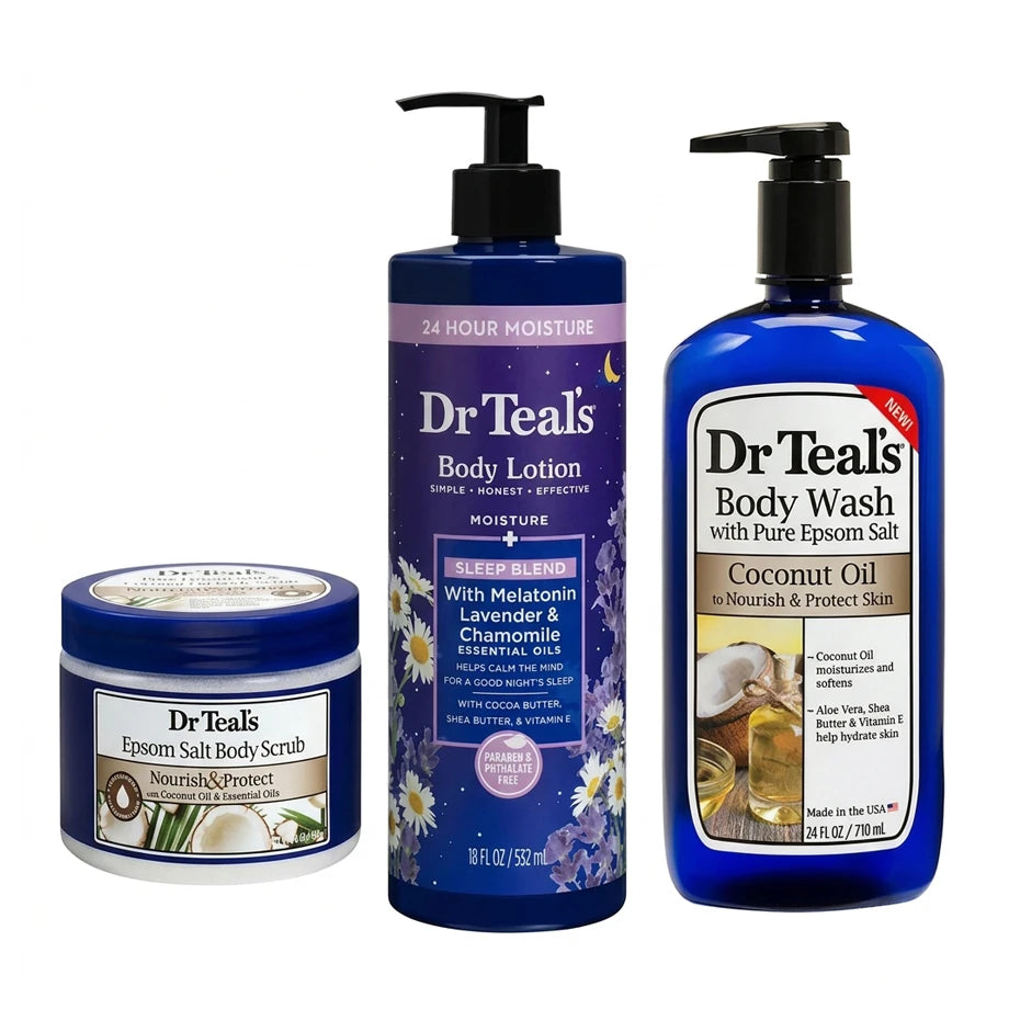 Dr. Teal’s Coconut Spa Ritual Trio (3pcs)