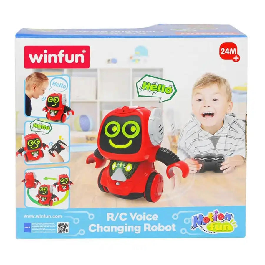 روبوت Winfun R/C لتغيير الصوت روبوت Winfun R/C لتغيير الصوت