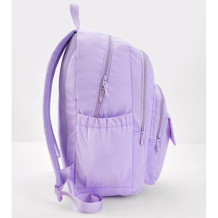 Bonfino Solid Backpack 19"(Purple)