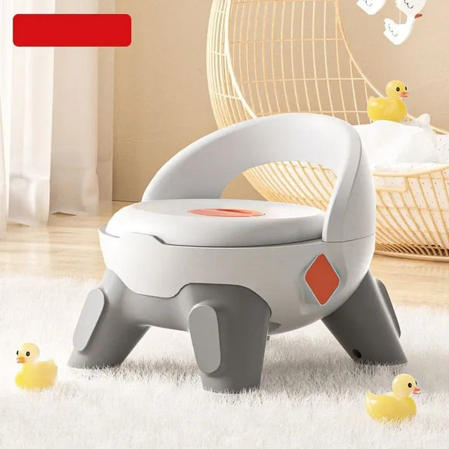 Little Angel Baby Potty Trainer Chair (White)