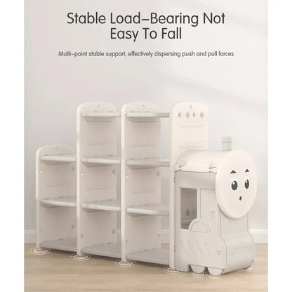 Little Angel Toys Organizers & Multi Storage Rack (Grey)