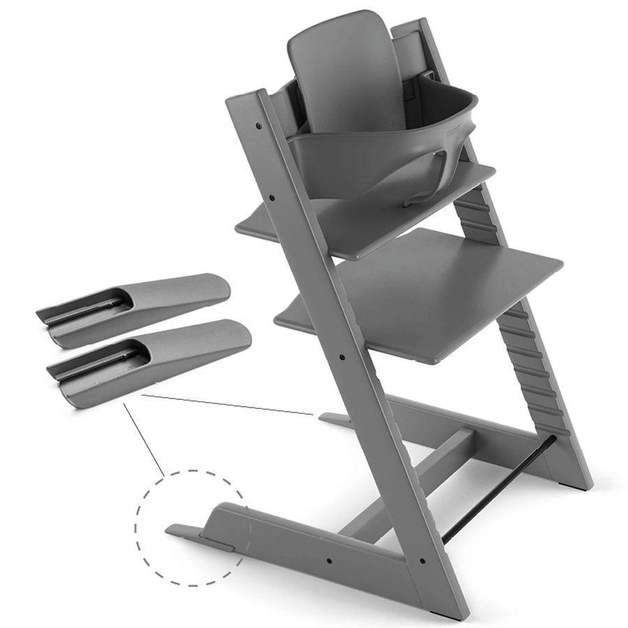 مجموعة الأطفال Stokke Tripp Trapp (رمادي ستورم) مجموعة الأطفال Stokke Tripp Trapp (رمادي ستورم)