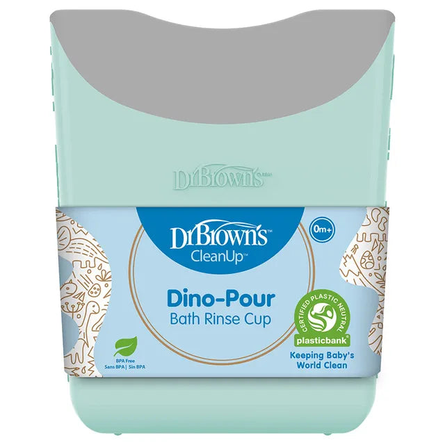 Dr Brown's Dino Pour Bath Shampoo Rinse Cup