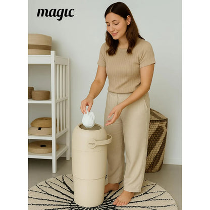Magic Diaper Pail Thoth M (Beige)