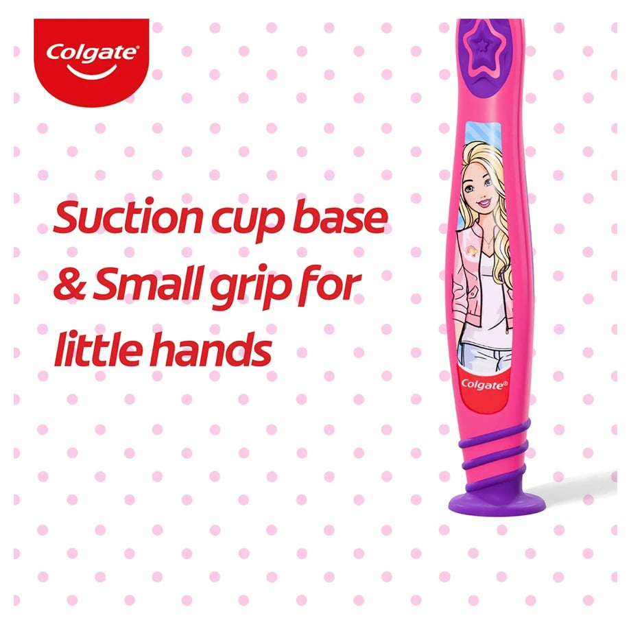 كولجيت فرشاة أسنان للأطفال باربي 6 سنوات فأكثر ناعمة جداً