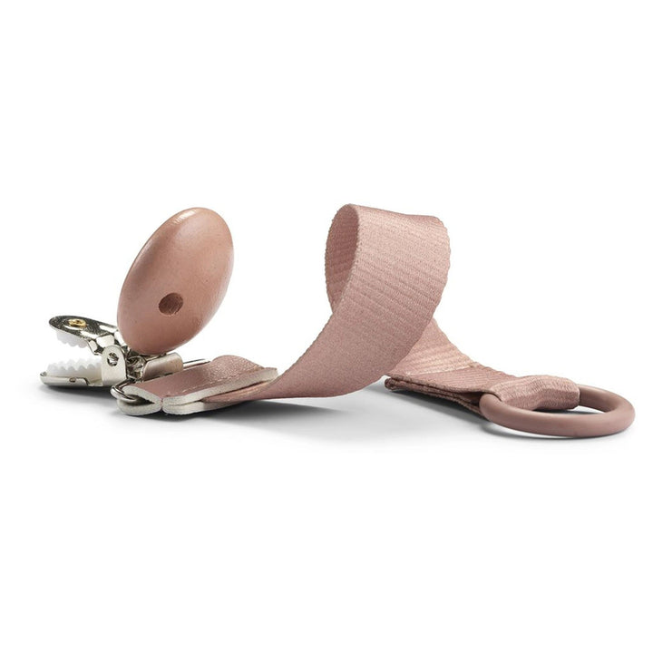 Elodie Details Pacifier Clip Wood (Faded Rose)