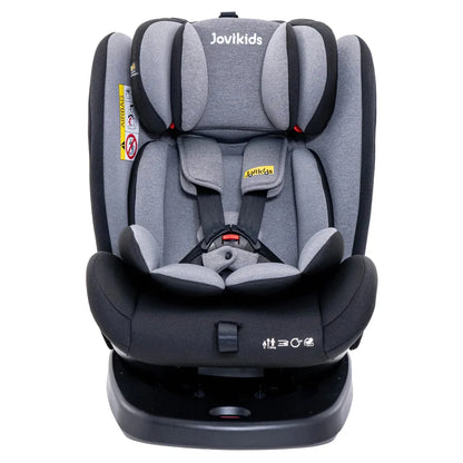 Jovikids Angel ISOFIX Rotating Carseat 360° Group 0/1/2/3 (Black)