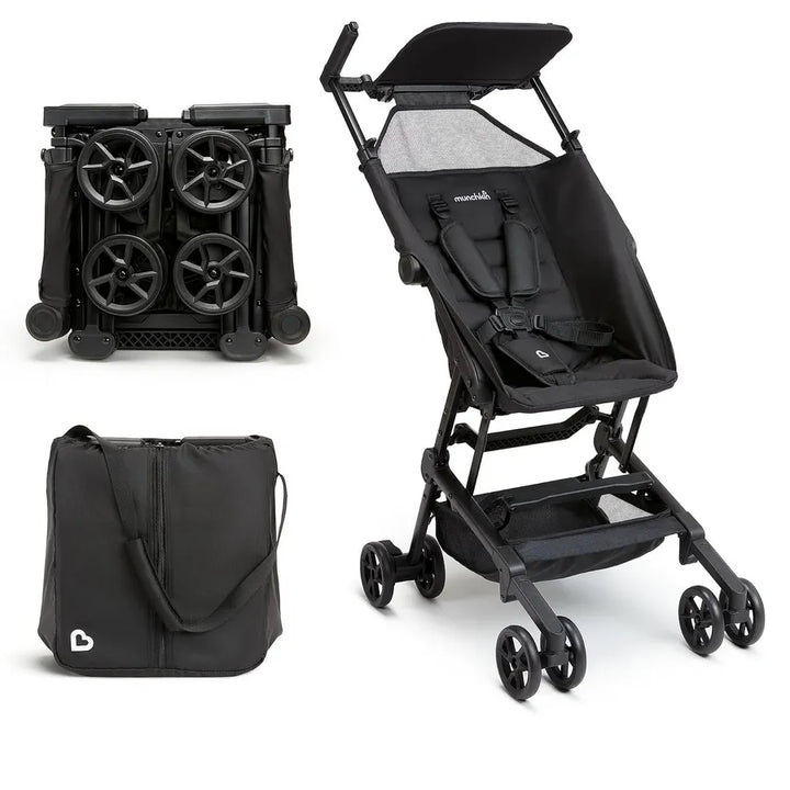 Munchkin Sparrow Ultra Compact Stroller (Black)