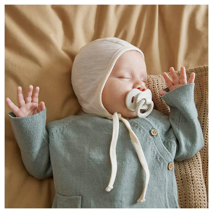 Elodie Details Bamboo Pacifier Newborn (Vanilla White Silicon)