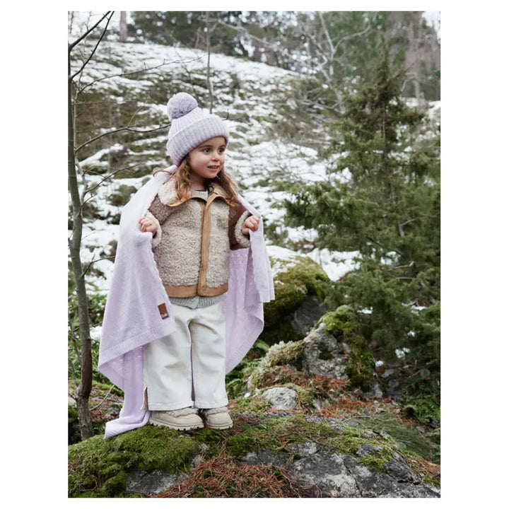 Elodie Details Pointelle Blanket (Lavender Love)